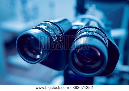 Ophthalmic Equipment. Medical Laboratory. Modern Medical Technology.