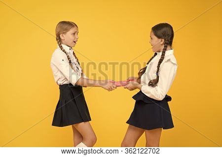 Schoolgirls Fight For Book. Protect Property. Greedy Friends. Greedy Competitors. Jealous Friend. Gr