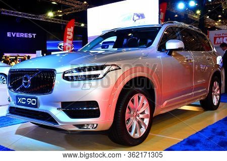 Pasay, Ph - Apr 1- Volvo Xc 90 Suv At Manila International Auto Show On April 1, 2017 In Pasay, Phil