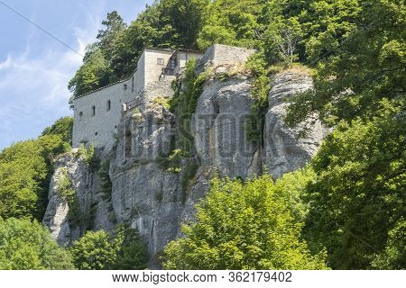 Medieval Monastery Of La Verna, In The Arezzo Province, Tuscany, Italy