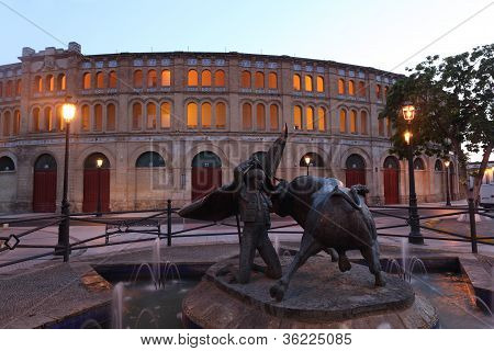 Bullring ในปูเอร์โตเอลเดอซานตามาเรีย