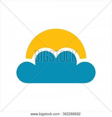 Sun Icon Isolated On White Background. Sun Icon In Trendy Design Style. Sun Vector Icon Modern And S