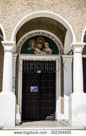 Veliko Tarnovo, Bulgaria - August 31, 2019: Sveta Bogorodica Church In Veliko Tarnovo, Bulgaria.