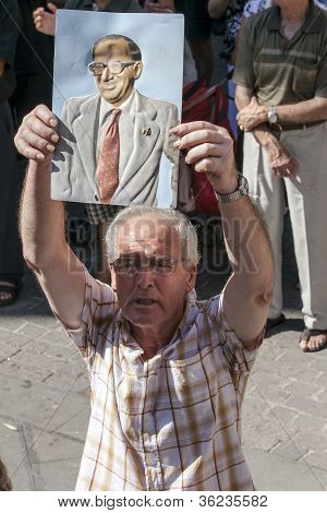 Dom Mintoff funerale
