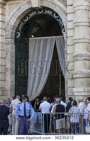 Mintoff funerale