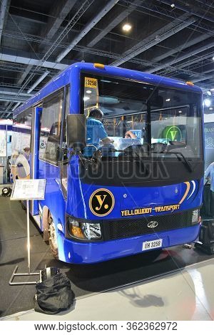 Pasay, Ph - July 26 - Sr Bus At Philauto Show On July 26, 2019 In Pasay, Philippines.