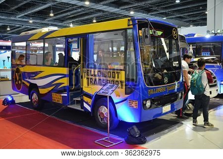 Pasay, Ph - July 26 - Sr Bus At Philauto Show On July 26, 2019 In Pasay, Philippines.