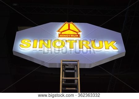 Pasay, Ph - July 26 - Sinotruk Sign At Philauto Show On July 26, 2019 In Pasay, Philippines.