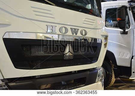 Pasay, Ph - July 26 - Howo Truck At Philauto Show On July 26, 2019 In Pasay, Philippines.