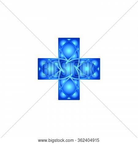 Medical , Healthcare Logo For Your Practice. Cross / Plus Logo Ideas. Inspiration Logo Design. Templ