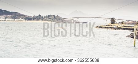 Skye Bridge - Joining The Scottish Mainland To The Isle Of Skye In The Scottish Highlands