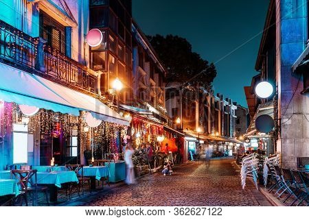Located In The Old Street Of The Old Bund, Ningbo, Zhejiang, China.