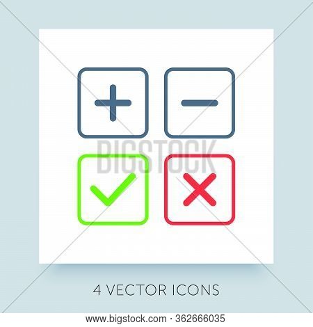 Approve Disapprove Icon