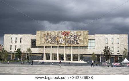 Albania, Tirana: 09/20/2010 - Tirana The Capitol Of Albania, Its Streets, Monuments, And Famous Plac