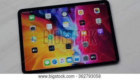 Hong Kong 27 March 2020: ipadpro