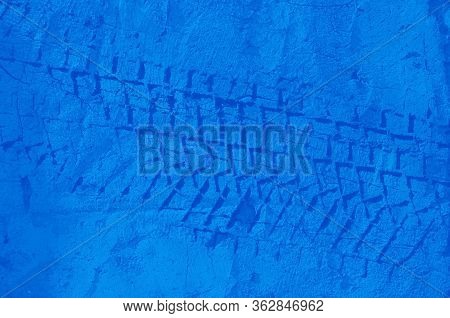 Abstract Blue Texture Background With Copy Space For Design.