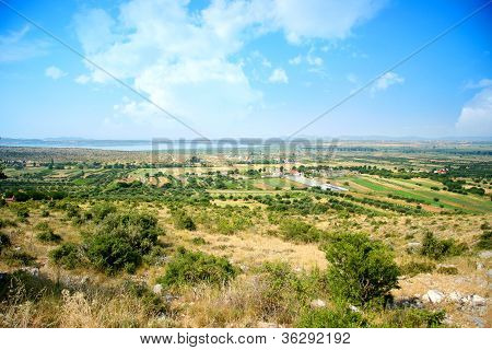 schöne grüne Landschaft Landschaft