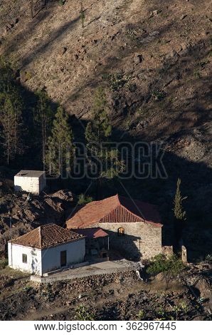 Houses In The Village Of El Juncal.