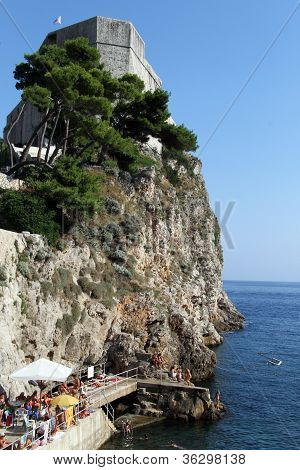 Beach And Fortress