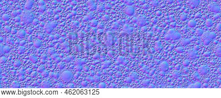 Normal Map Of Seamless Pattern With Milk Shake Texture 3d Rendering