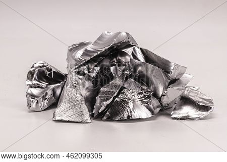 Germanium Processed Ore, Used In Semiconductor Production, Rare Ore, Isolated, Copyspace