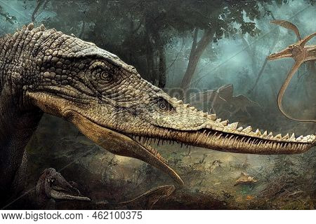 Ancient Dinosaurs, Pterosaurs, Ichthyosaurs, Ancient Crocodiles And So On