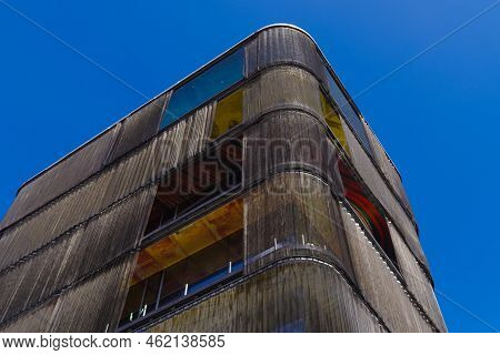 Enschede, Netherlands - April 30, 2022: Modern Architecture In Roombeek. The District Is Best Known 