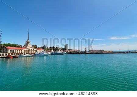 Sochi city marina