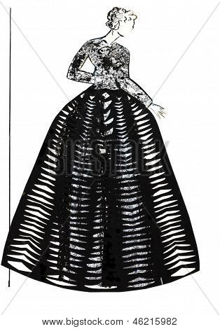 Bouffant Net Skirt From 30Th Years
