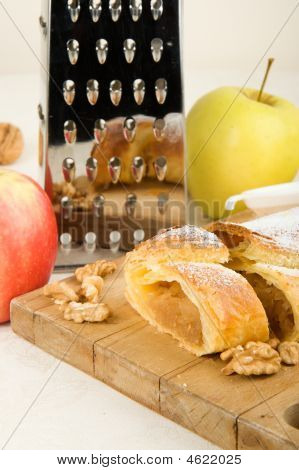 Apple kakku Apfelstrudel