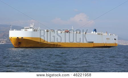 Bord d'un Cargo géant