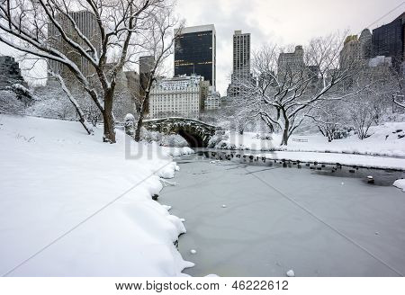Pont de Central Park, New York City Gapstow