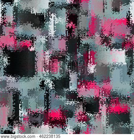 Pattern Of A Random Small Dots. Seamless Image