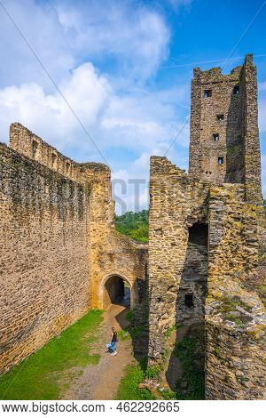 Okor - Ruins Of Medieval Castle Near Prague, Czech Republic