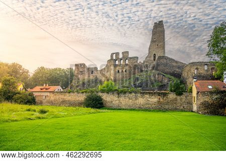 Okor - Ruins Of Medieval Castle Near Prague, Czech Republic