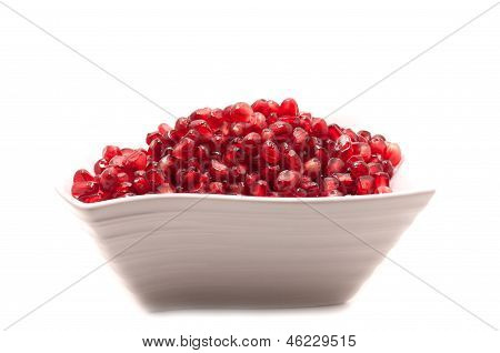 Гранат семена крупным планом