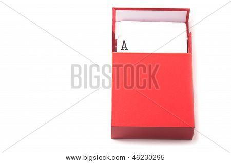 Пакет из карты внутри красное поле