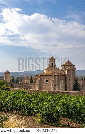 Royal Abbey of Santa Maria de Poblet, cistercian monastery, Catalonia, Spain