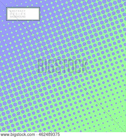 Abstract Geometric Halftone Pattern Color Gradient Background  Vector 023.eps