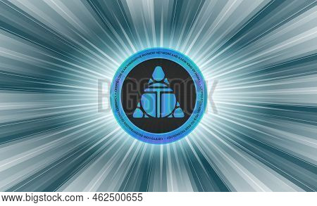 Images Of Tlm Virtual Currency. 3d Illustrations