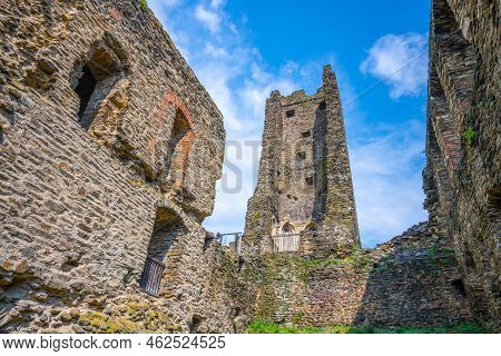 Okor - Ruins Of Medieval Castle Near Prague, Czech Republic