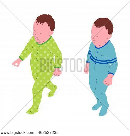 Isometric-baby-clothing