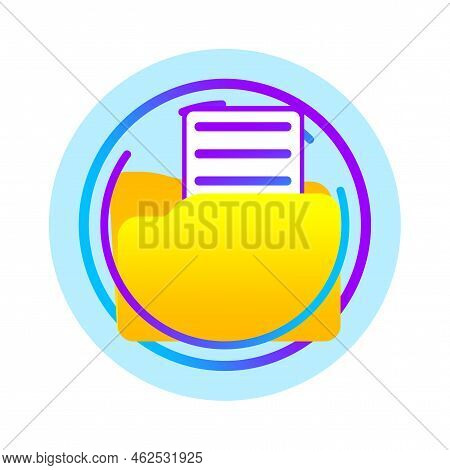 Cloud Upload Files. Vector Illustration. Stock Image.
