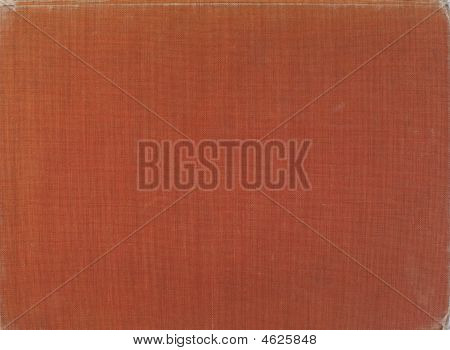 Old Natural Terracotta Fabric Background