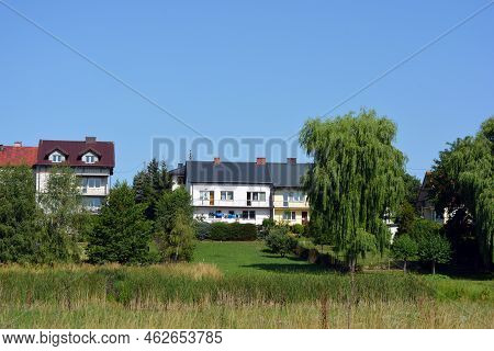 Bright, Doll-like, Stylish Houses, Private Buildings Are Located Around The Amazing Nature, The Bug 