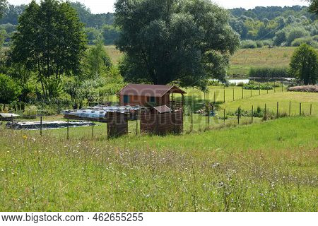 Bright, Doll-like, Stylish Houses, Private Buildings Are Located Around The Amazing Nature, The Bug 