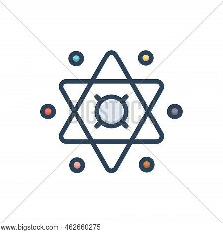 Color Illustration Icon For Symbols Mark Emblem Token Sign Representation Metaphor Allegory Epitome
