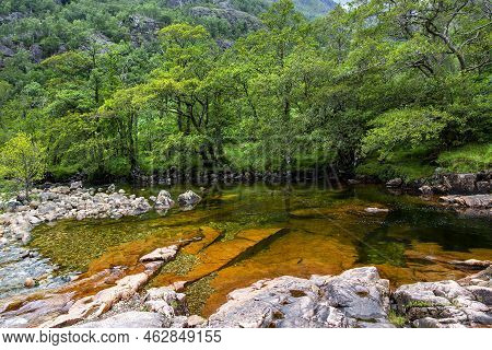 Beautiful Landscapes, Unspoiled Nature, Walking On Glen Nevis, Scotland
