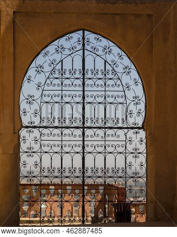 Gate Of The Historic Arab Kasbah Also Known As Kasbah Or Borj Ras El Ain In Beni Mellal (morocco).