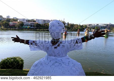 Orixa Sculpture On The Tororo Dike
